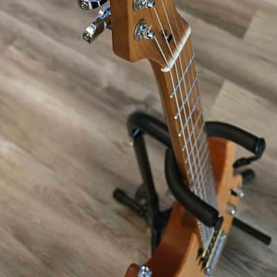 Suhr Modern Custom – Natural Flame Maple Top – Roasted Maple Neck – OHSC image 13