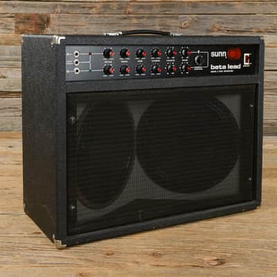 Sunn Beta Lead 2x12 Combo w/3-Button Footswitch USED (s162) image 2