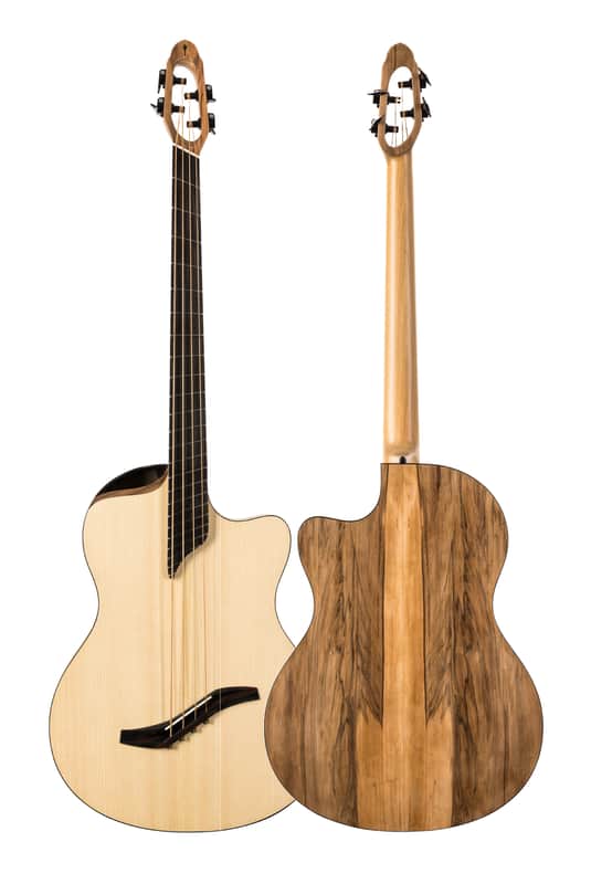 NOVA Rumbler Acoustic Bass Guitar — Double-Top, ARS Back & Sides, 32-34″ Fan-Fret (Handmade in Poland, EU) image 1