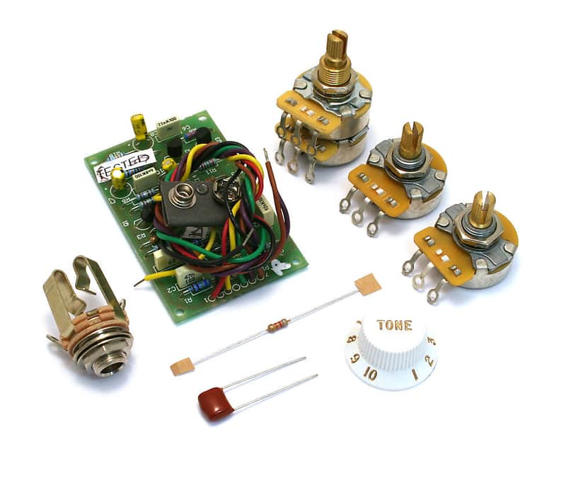 Fender 005-7577-000 Stratocaster Mid Boost Upgrade Kit image 1