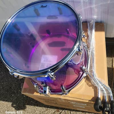 Pearl Crystal Beat Cotton Candy Fade 14x13" Floor Tom Drum w/Legs | NEW Authorized Dealer image 3