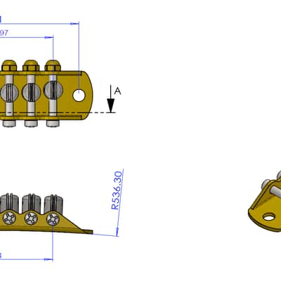 Mosrite Bridge Replica image 3