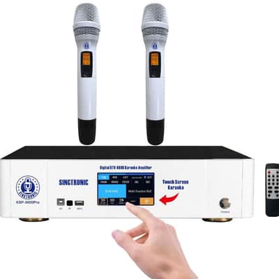 Singtronic Complete 3000W Professional Karaoke System built in HDMI-Arc, Optical, Bluetooth, Anti-feedback Mics. image 2