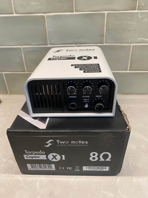 Two Notes Torpedo Captor X 8ohm Stereo Reactive Load Box