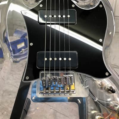 Electrical Guitar Company Acrylic DS Ghost model SOMA Sunn O))) 2010 - Clear & Polished image 3