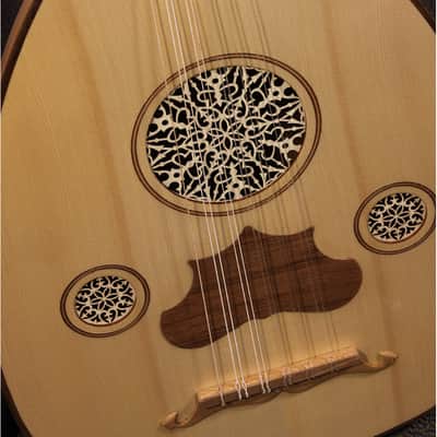 Mid-East Turkish Oud - Walnut w/ Gig Bag image 1