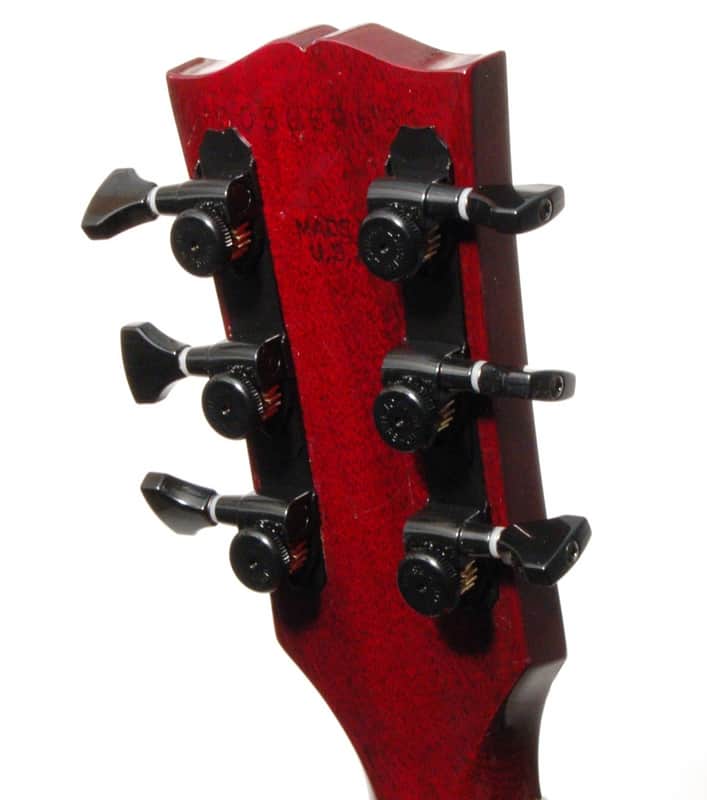 Hipshot BLACK 3+3 GripLock Open-Gear Locking Guitar Machines 3x3 Tuners w/ UMP image 1