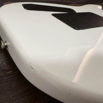 80s KRAMER JK1000 Body White Alder 1H w/Plate Made in Japan image 16