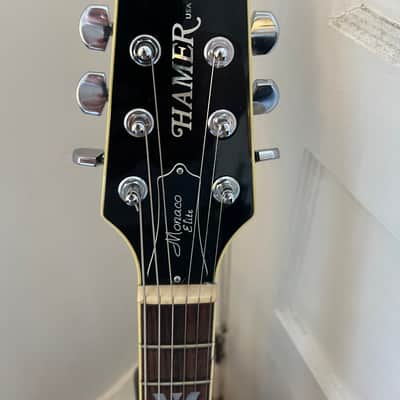 2008 USA Hamer Monaco Elite 2008 - Ebony image 6