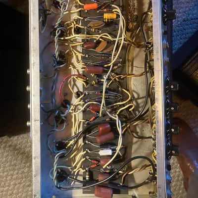 Fender Dual Showman Reverb 2-Channel 100-Watt Guitar Amp Head 1970 - 1976 - Silverface image 11