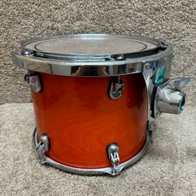Basix Tom w/ Suspension Mount 12x10 Orange Stain image 4