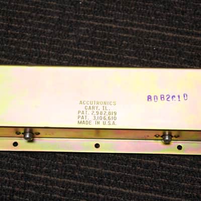 Accutronics 8DB2C1D 3-Spring Reverb Tank (4Ω In, 25Ω Out) image 1