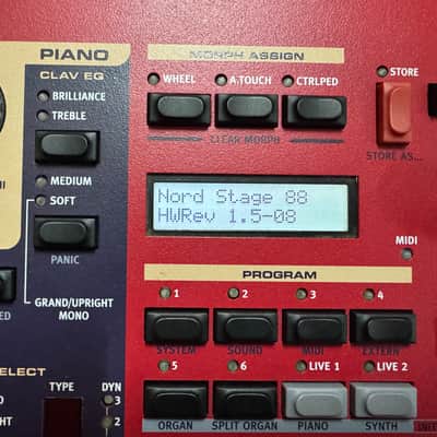 Nord Stage Classic REV C 88-Fully Weighted Key Digital Piano /Organ /Synth with Gig Bag //ARMENS// image 6