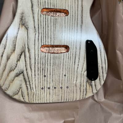 Madlad Instruments Grain Stained "Double Single" Precision Bass Semi-Gloss Finished Body (made with pride in north Texas) image 7