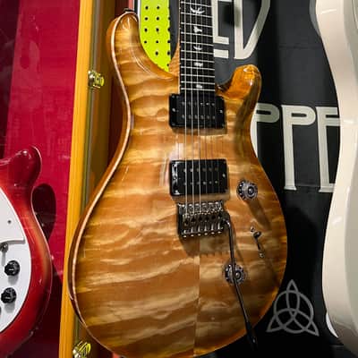 PRS Custom 24 Wood Library 2024 Quilted Maple / Swamp Ash With PRS Black Paisley Case image 1
