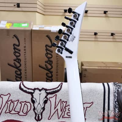 Jackson American Series Rhoads RR24 FR Floyd Rose Ebony Fingerboard Snow White 7.70 lbs image 9