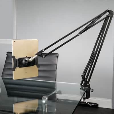 Rockville IPS22 Smartphone/Tablet Mount - Screws In To any Mic Stand or Boom Arm image 4