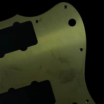 Jazzmaster Pickguard Scratchplate - USA 60s Vintage - Antique Brass - Made-to-Order image 3