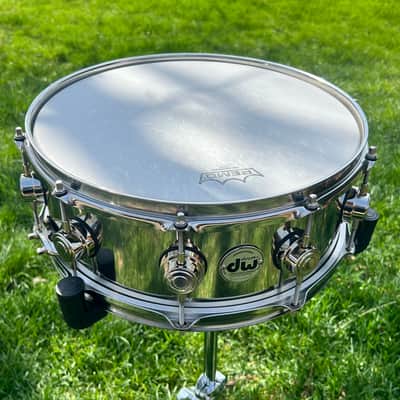 DW Collector's Series Stainless Steel 5.5x14" Snare Drum w/ Nickel Hardware image 2