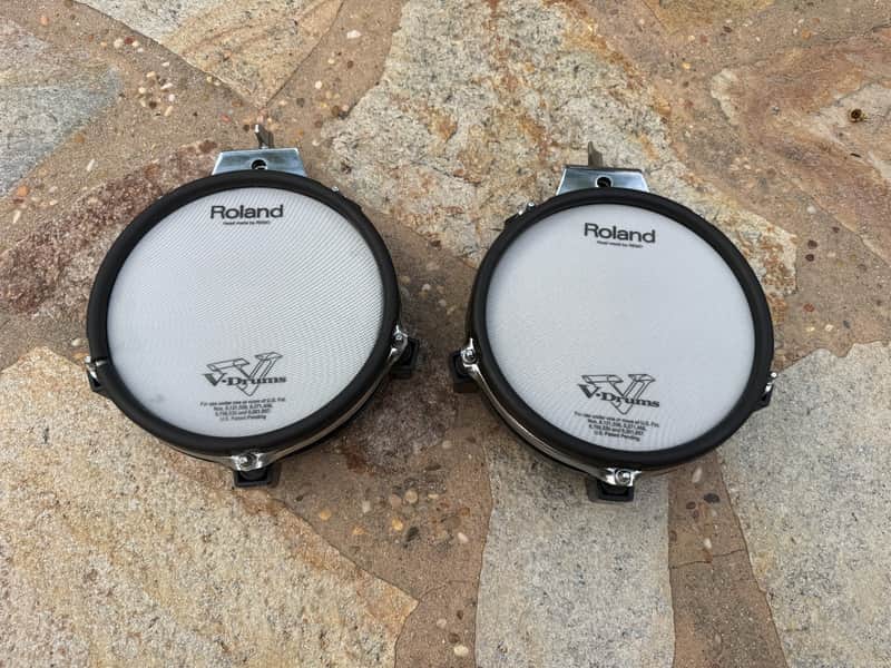 TWO PACK Roland PD-85 BK Dual Mesh V Drum Pad PD85 PD-85bk image 1
