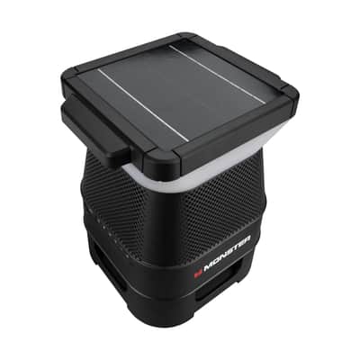 Monster MNSOLX-BLK | Solar X Outdoor Wireless Solar Powered Speaker. New with Full Warranty! image 3
