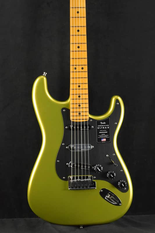 Mint Fender American Ultra II Stratocaster Solar Flare Maple Fingerboard image 1