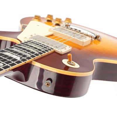 Gibson Custom 1959 Les Paul Standard Royal Teaburst Light Aged image 10