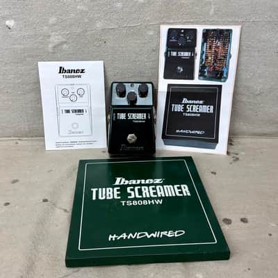 Used Ibanez Hand Wired TS808HW Tube Screamer Guitar Pedal w/Original Aluminum Box image 8
