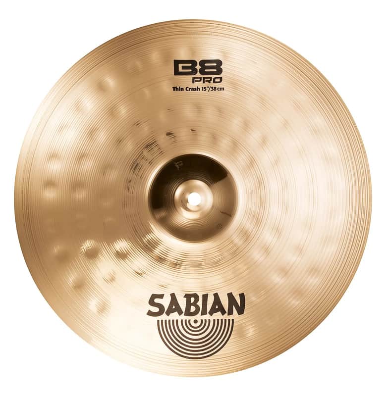 Sabian 15" B8 Pro Thin Crash Cymbal image 1