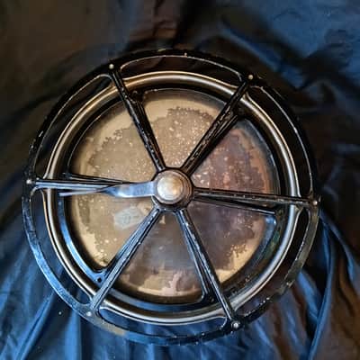 Remo 12" Rototom 70s Black and Chrome image 4