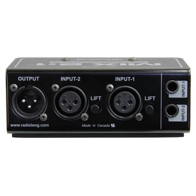 Radial Mix 2:1 2-channel Passive Mixer w/ 25ft. XLR image 5