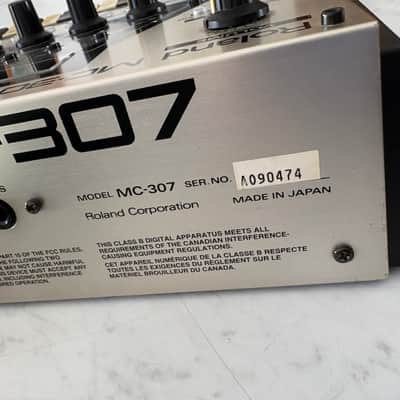 Roland MC-307 Groovebox 2000s - Silver and Black image 11