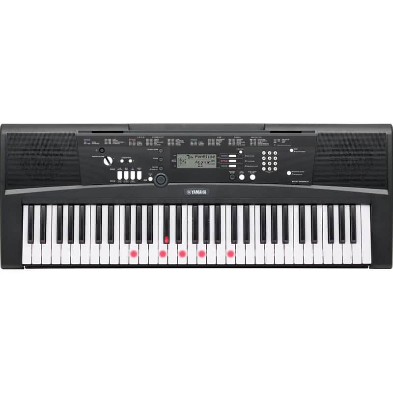 Yamaha EZ220 61-Lighted Key Portable Digital Piano imagen 1