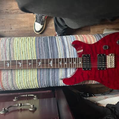 PRS SE  24 Custom 25th anniversary edition 2010 - Scarlet red image 1
