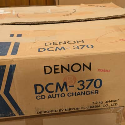 Denon DCM-370 5-Disc Carousel CD Changer — Audiophile HDCD Player with Original Matching Box & Manual image 10