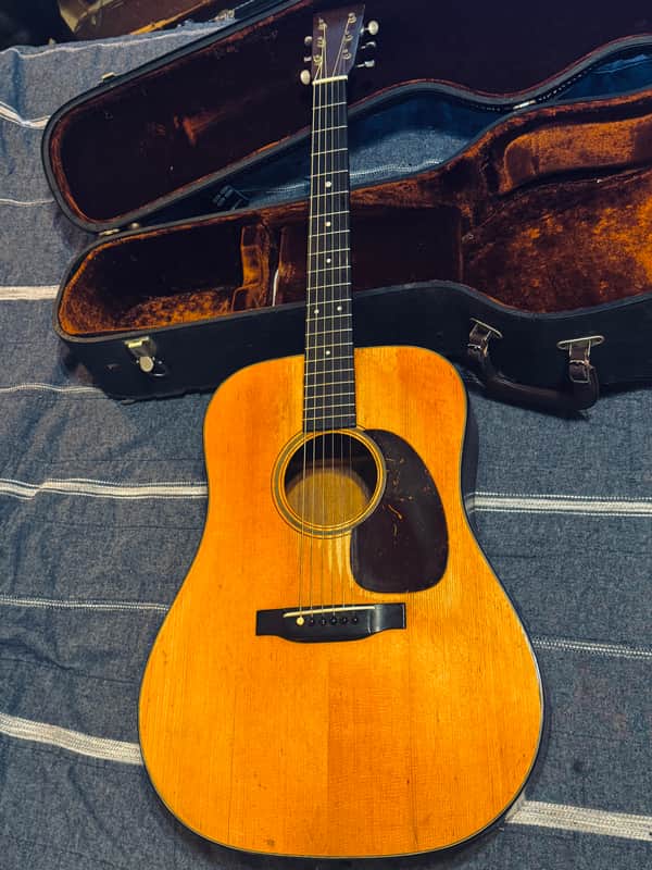 1953 Martin D-18 Mystery Top!! Rare Ebony Truss Rod!!  Nice! image 1
