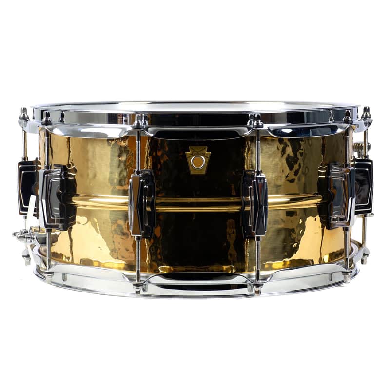 Ludwig LB552K Hammered Bronze 6.5x14" Snare Drum image 1