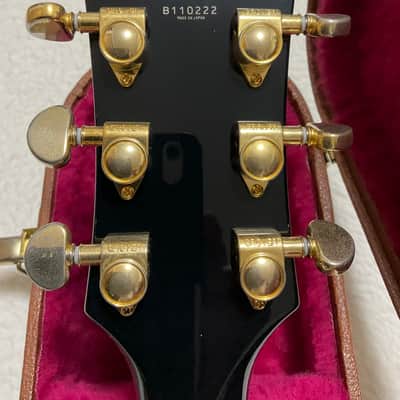 Cool Z Les Paul Custom Type heelless Deep Joint Circle Fretting System Ebony Made in Japan image 11