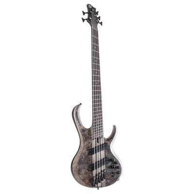 Ibanez Bass Workshop BTB805MS-TGF Transparent Gray Flat - 5-String Electric Bass image 1