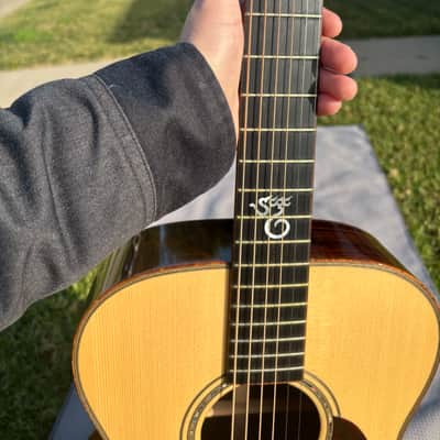 Santa Cruz OM Moon Spruce / Cocobolo “Luna” Custom 2015–Rare SCGC image 16