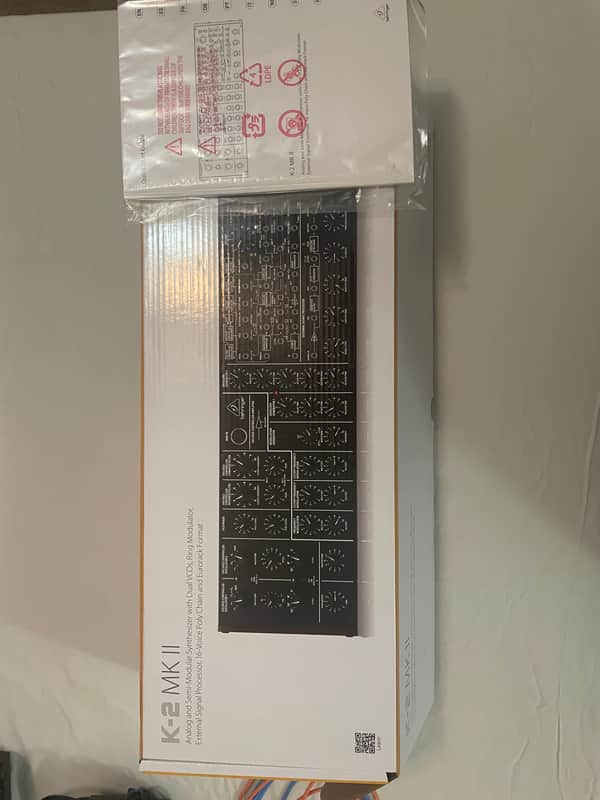 Behringer K-2 MKII Analog Semi-Modular Synthesizer 2024 - Present - Black