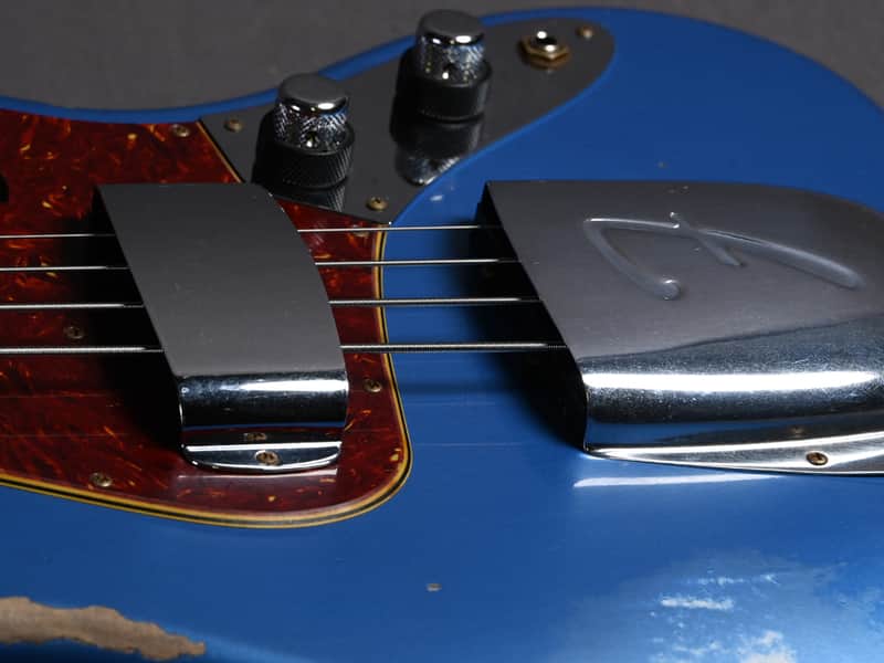 Fender Custom Shop Jazz Bass 1962 Heavy Relic 2022 Lake Placid