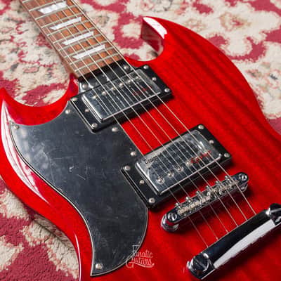 Epiphone SG G-400 Left-handed - Cherry #DW06091842 Second Hand image 6
