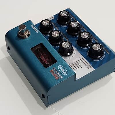 T-Rex RoomMate D'Luxe Tube Reverb Pedal - T Rex Room Mate Deluxe Blue image 5