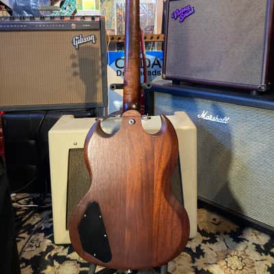 Gibson SGJ w/ RARE Pickups and Tuners ONE Year Only 2013 - Chocolate Satin image 6
