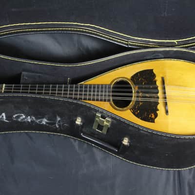 Vintage John Brandt Style C Bowlback Mandolin c1900 image 18