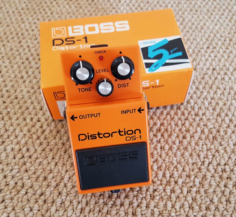 Boss DS-1 Distortion (Black Label) 1988 - 1994 | Reverb UK