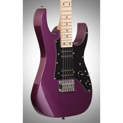 Ibanez GRGM21 GiO Mikro Electric Guitar, Metallic Purple image 1