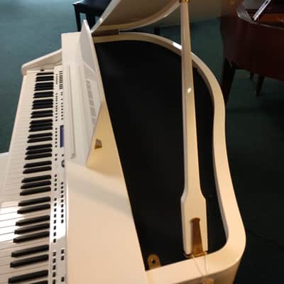 Viscount Maestro Digital Grand Piano 1990's High Gloss White image 10