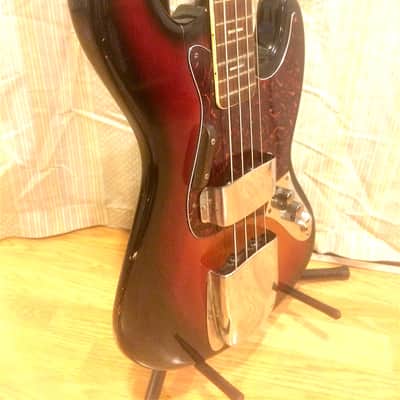 Encore Jazz Bass MIJ 70's "Sunburst" image 5